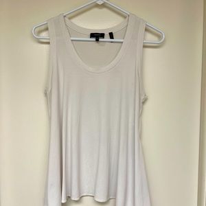 Theory asymmetrical hem tank top